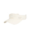 Fair Liar Leather Ribbon Visor - Cream