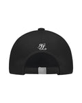 Men's logo embroidered point cap - Black