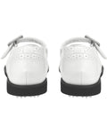 Pearl Mary Jane golf shoes - White