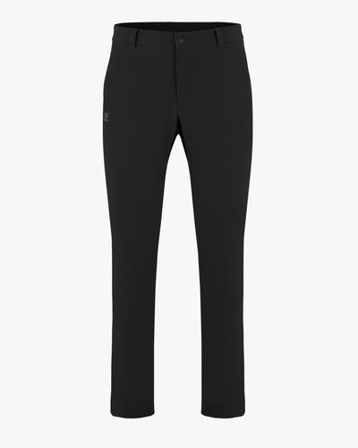 Cropped Boot Cut Pants - Black