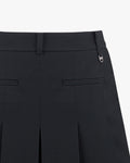 [FL Signature] Wide Pleats Skirt - Black