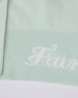 Loose fit V-neck cardigan - Mint
