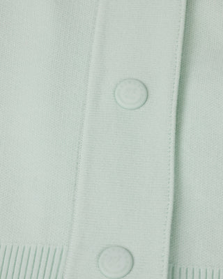 Loose fit V-neck cardigan - Mint