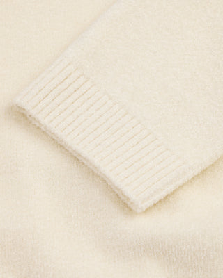 Big Ribbon Point Cardigan - Cream