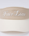 Embroidery Logo Color Schemes Winter Visor - Beige