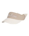 Embroidery Logo Color Schemes Winter Visor - Beige