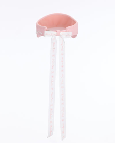 Side logo wide Ribbon visor - Pink