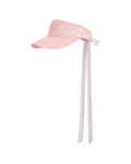 Side logo wide Ribbon visor - Pink