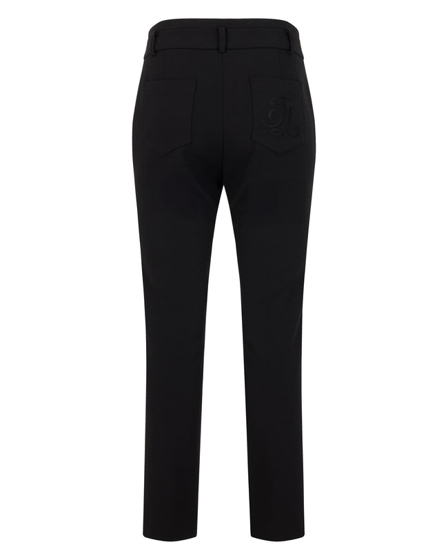 Fair Liar High waist Slim Fit Pants - Black