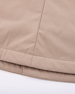 Padded flare Mid Length skirt -Cocoa