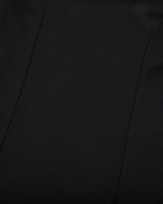 Frill sleeve high neck t-shirt - Black