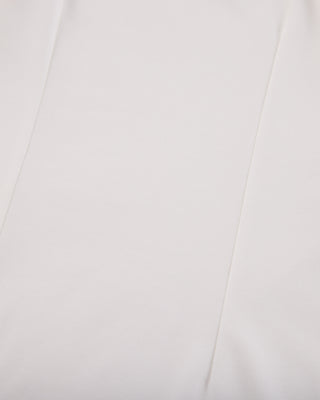 Frill sleeve high neck t-shirt - Ivory