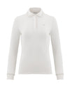 Tweed color scheme collar T-shirt - Cream