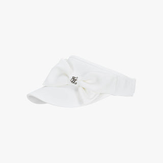 Side Big Ribbon Visor (Ivory)