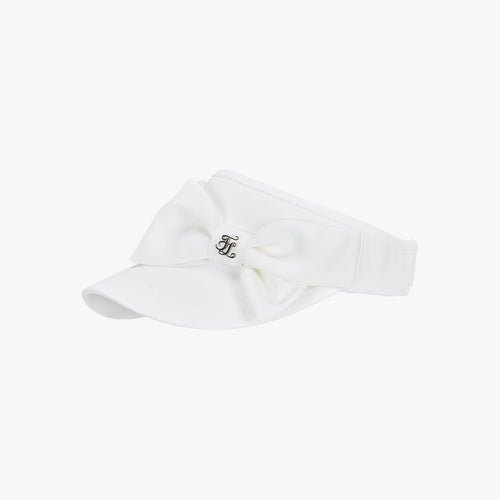 Side Big Ribbon Visor (Ivory)