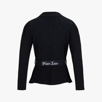 [TOKYO] Ribbon Flare Knit (Black)