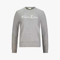 Logo Pullover Crewneck Knit (Grey)