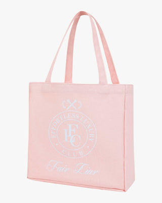 Effortlux Canvas Tote Bag (Pink)