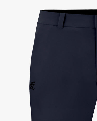 Men's Wool Band Stretch Pants - Navy