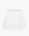 [FL Signature] Flare Pleated Skirt -White