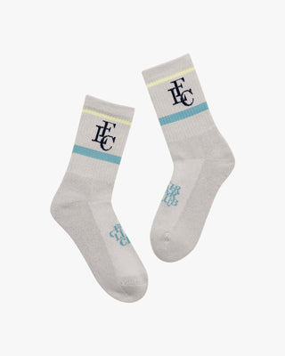 Club Stripe Socks (Beige)