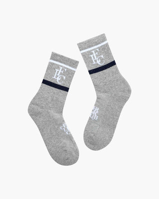 Club Stripe Socks (Grey)