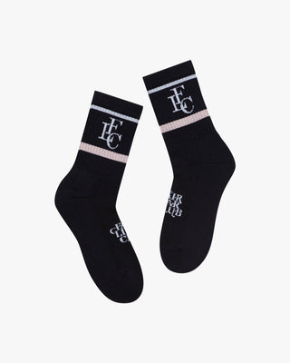 Club Stripe Socks (Navy)