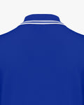 Contrast line short sleeve knit - Blue
