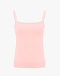 Slip Set Logo Pattern T-shirt - Pink