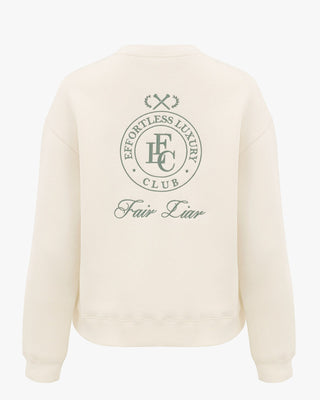 Effortlux Crewneck Sweatshirt (Ivory)