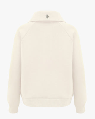 Club Quarter Zip Pullover (Ivory)