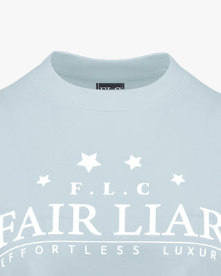 Star Cropped T-Shirt (Blue)