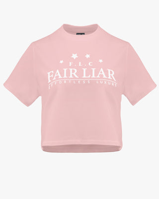Star Cropped T-Shirt (Pink)