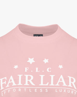 Star Cropped T-Shirt (Pink)
