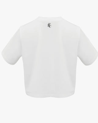Star Cropped T-Shirt (White)