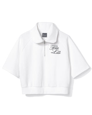 FLC Half Zip Pullover (White)