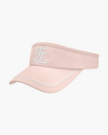 Chain logo embroidered visor - Coral