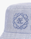 Seersucker bucket hat - Light Blue