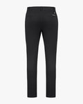 Ribbon Pocket Cropped Stretch Bootcut Pants - Black