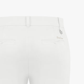 Fair Liar High waist Ribbon bootcut pants (Ivory)