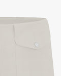 Pocket Capri Shorts - Beige