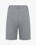 Pintuck Bermuda Shorts - Grey