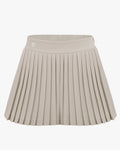 Signature Pleated Style Short Pants - Beige