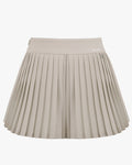 Signature Pleated Style Short Pants - Beige