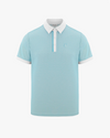 Men's two-tone jacquard t-shirt - Mint