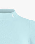 Ferrara Jacquard Turtleneck T-shirt - Mint