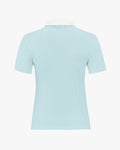 FL Jacquard Collar T-Shirt -Mint