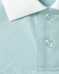 FL Jacquard Collar T-Shirt -Mint