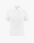 Scarf set short sleeve t-shirt - White