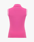 Color scheme lining sleeveless t-shirt - Dark Pink